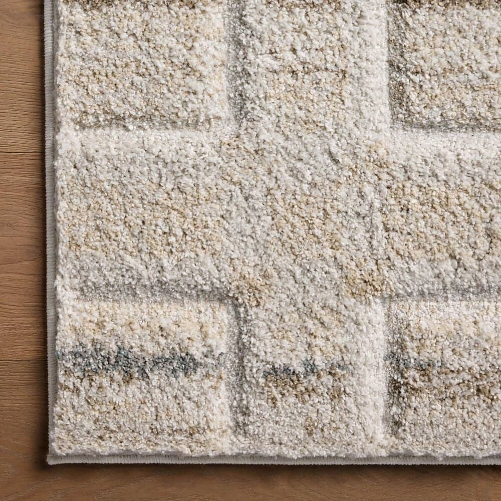 Loloi Silas 7&#39;10&quot; x 10&#39; Bone and Multicolor Area Rug, , large