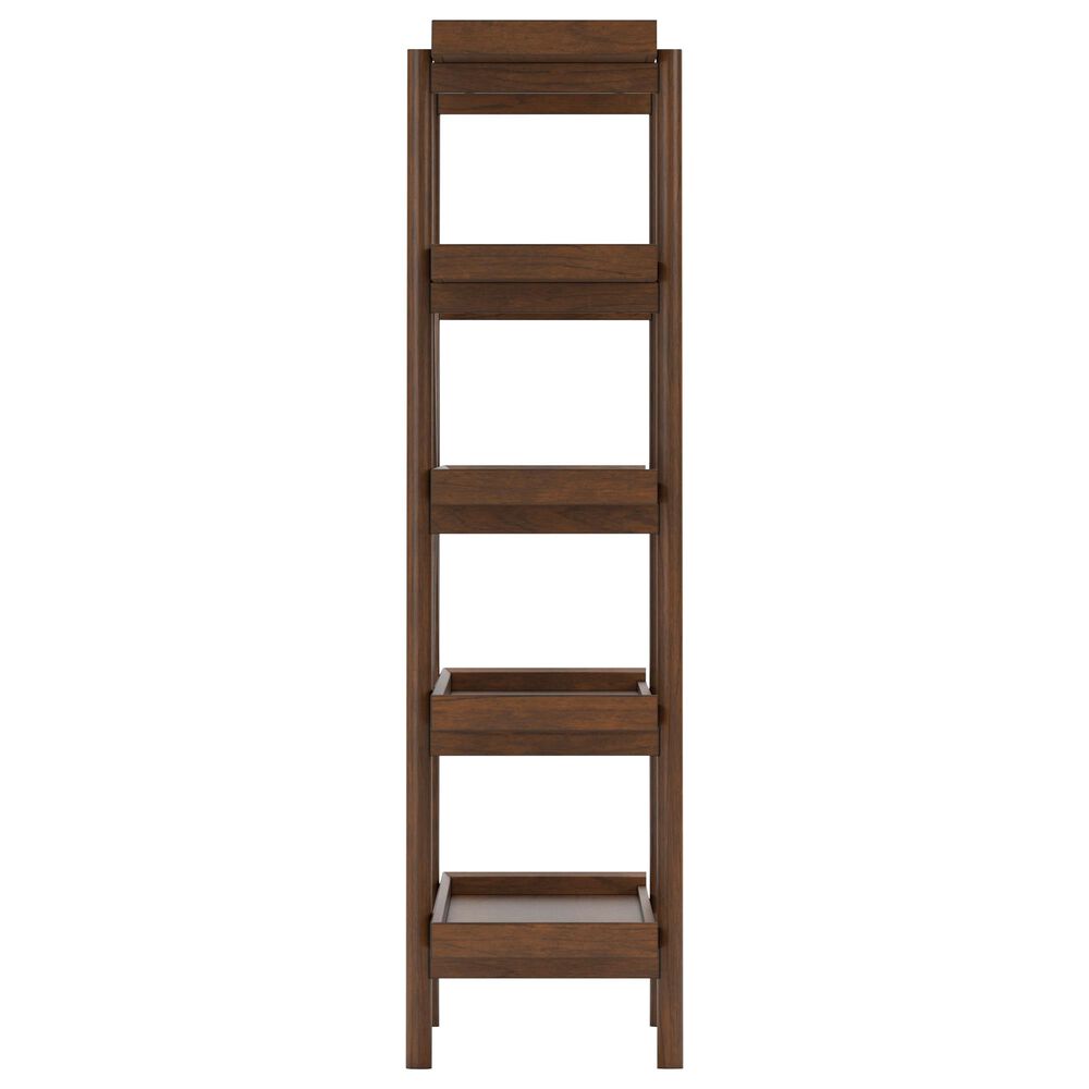Ashley Lyncott 2-Piece Desk and Bookcase Set in Brown, , large