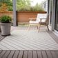 Dalyn Rug Company York 8" x 10" Ivory Indoor/Outdoor Area Rug, , large