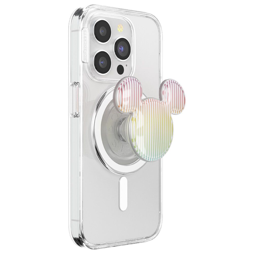 PopSockets Mickey and Friend MagSafe PopGrip in Airbag Sherbert Mickey Stripe, , large