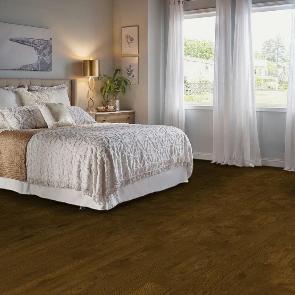 Hartco TimberBrushed Gold Deep Etched Dusty Ranch Oak Engineered Hardwood, , large