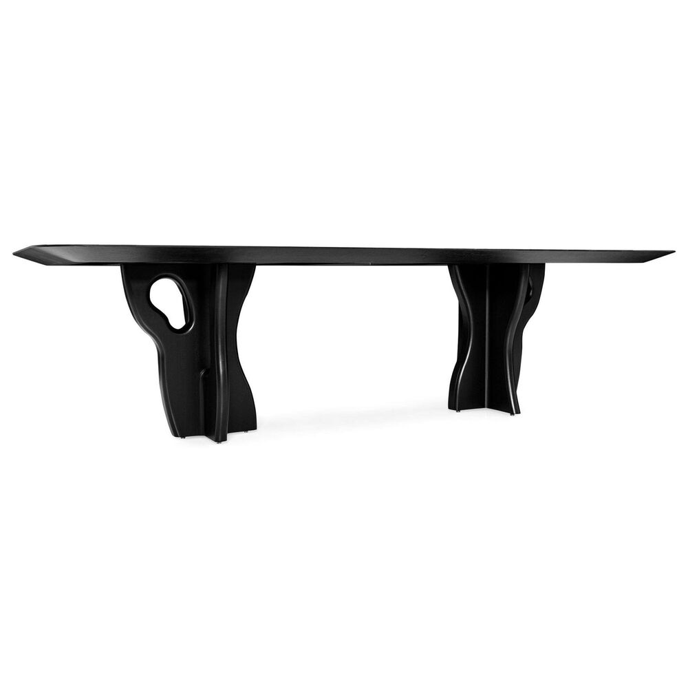 Herval Corporation Suma 86&quot; Dining Table in Black Oak, , large