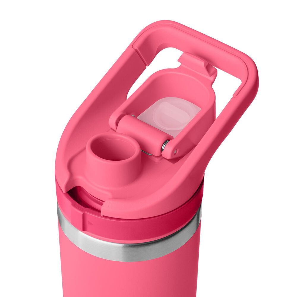 YETI Rambler 26 Oz Water Bottle with Flip Chug Cap in Tropical Pink, , large