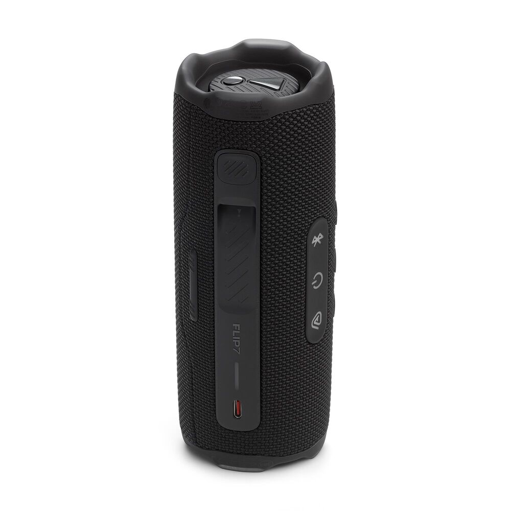 JBL Flip 7 Waterproof Bluetooth Speaker in Black, , large
