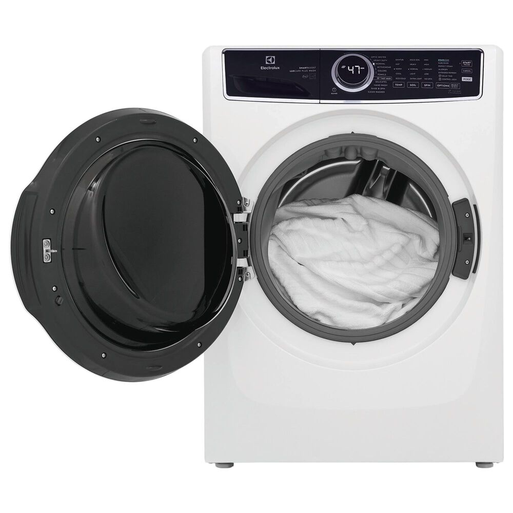 Electrolux 4.5 Cu. Ft. Front Load Washer and 8.0 Cu. Ft. Gas Dryer Laundry Pair in White, , large
