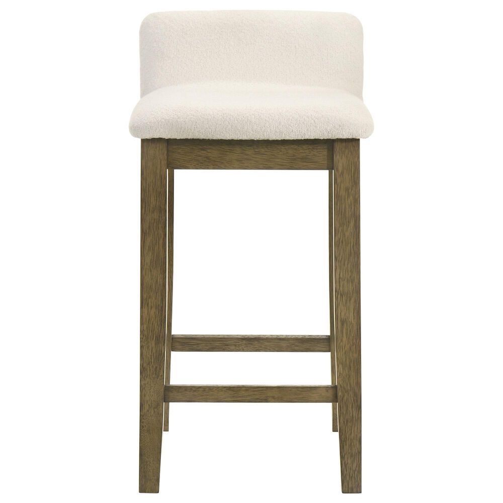 Armen Living Annikah Counter Height Stool in Putty Brown, , large