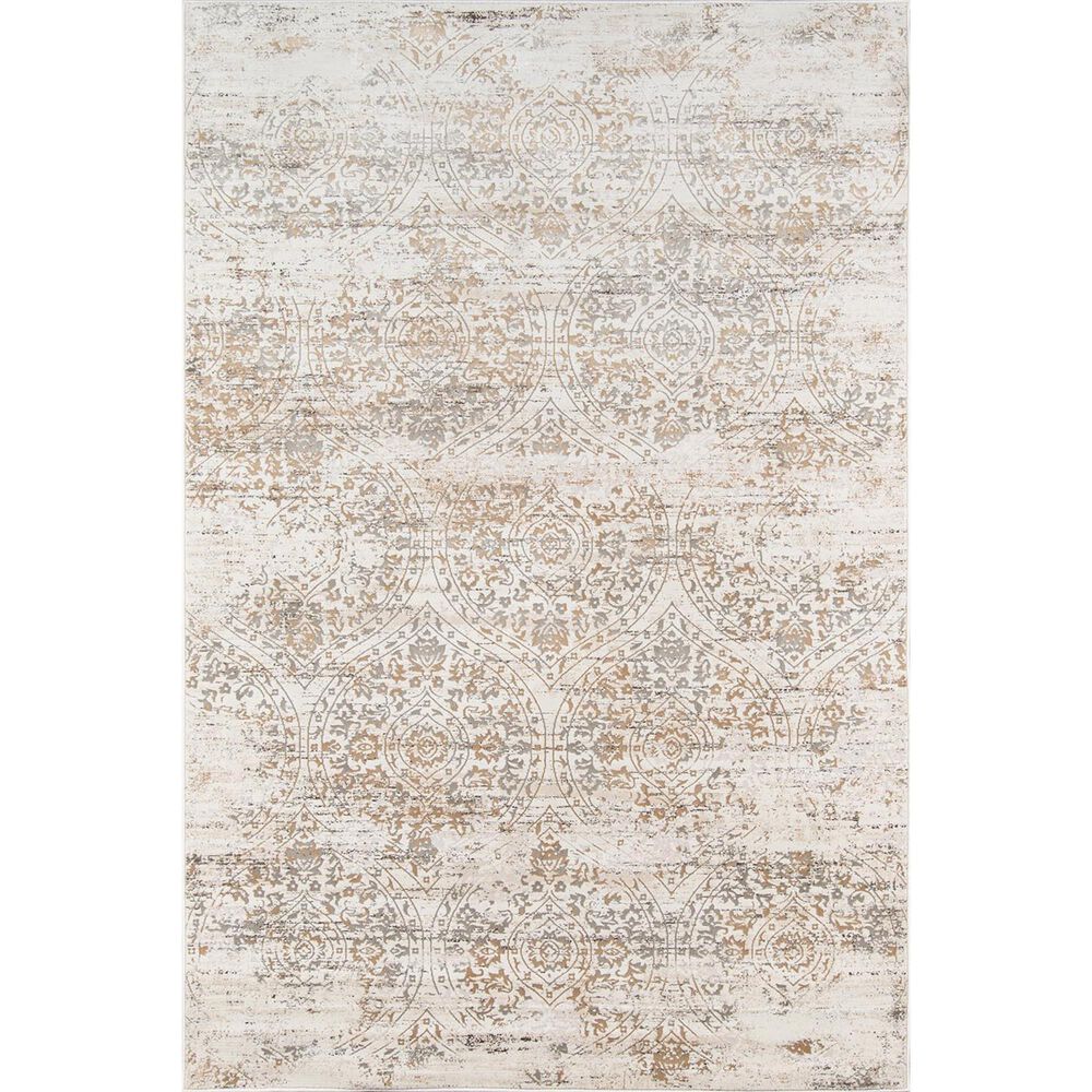 Momeni Juliet JU-03 5" x 7"5" Ivory Area Rug , , large