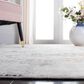 Safavieh Aria 2" x 8" Ivory and Blue Runner, , large