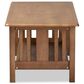 Baxton Studio Rylie Coffee Table in Walnut Brown, , large