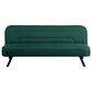 Lifestyle Solutions Frankie Convertible Sofa in Forest Green, , large