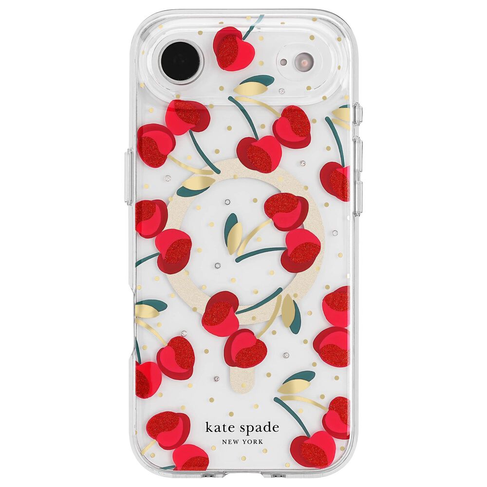 Kate Spade Protective MagSafe Case for Apple iPhone Air in Cherry Dot, , large