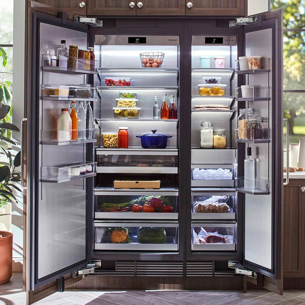 Signature Kitchen Suite 30" Integrated Column Refrigerator Right Hinge Panel Ready, , large