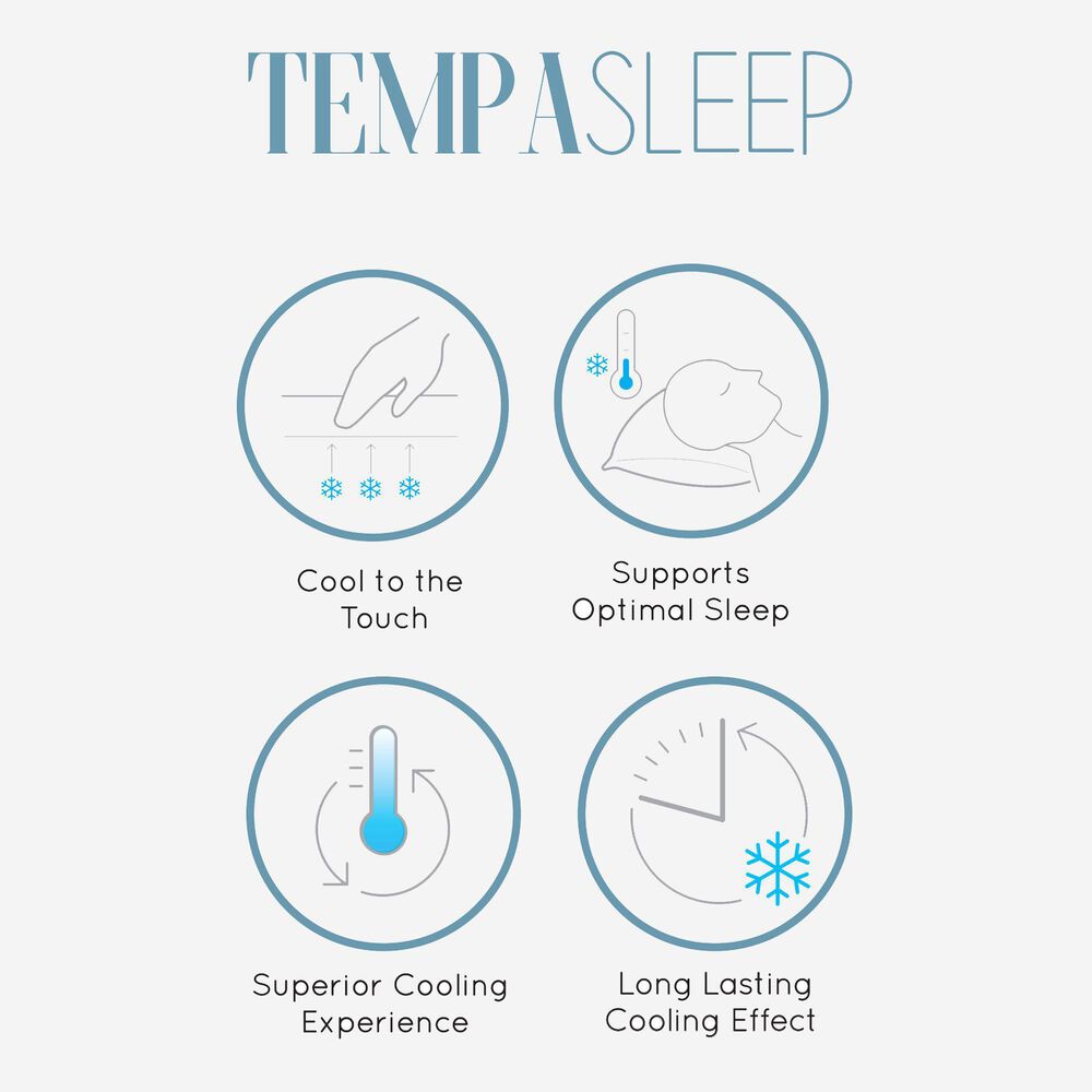 Allied Home TempaSleep Twin Blanket in White, , large