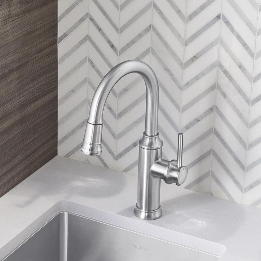 Blanco Empressa Bar Faucet in PVD Steel, , large