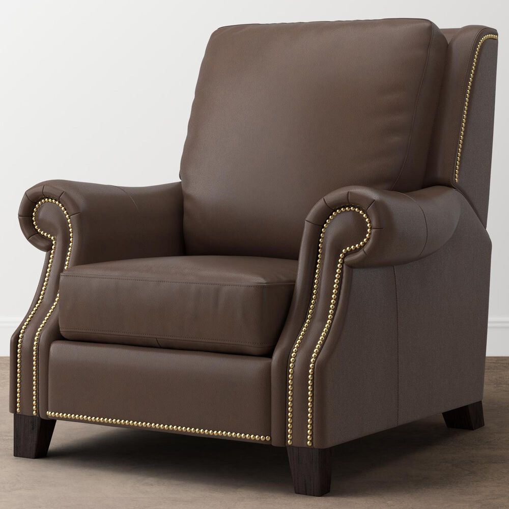 Bassett Pierce Recliner with Power in Saddle, , large