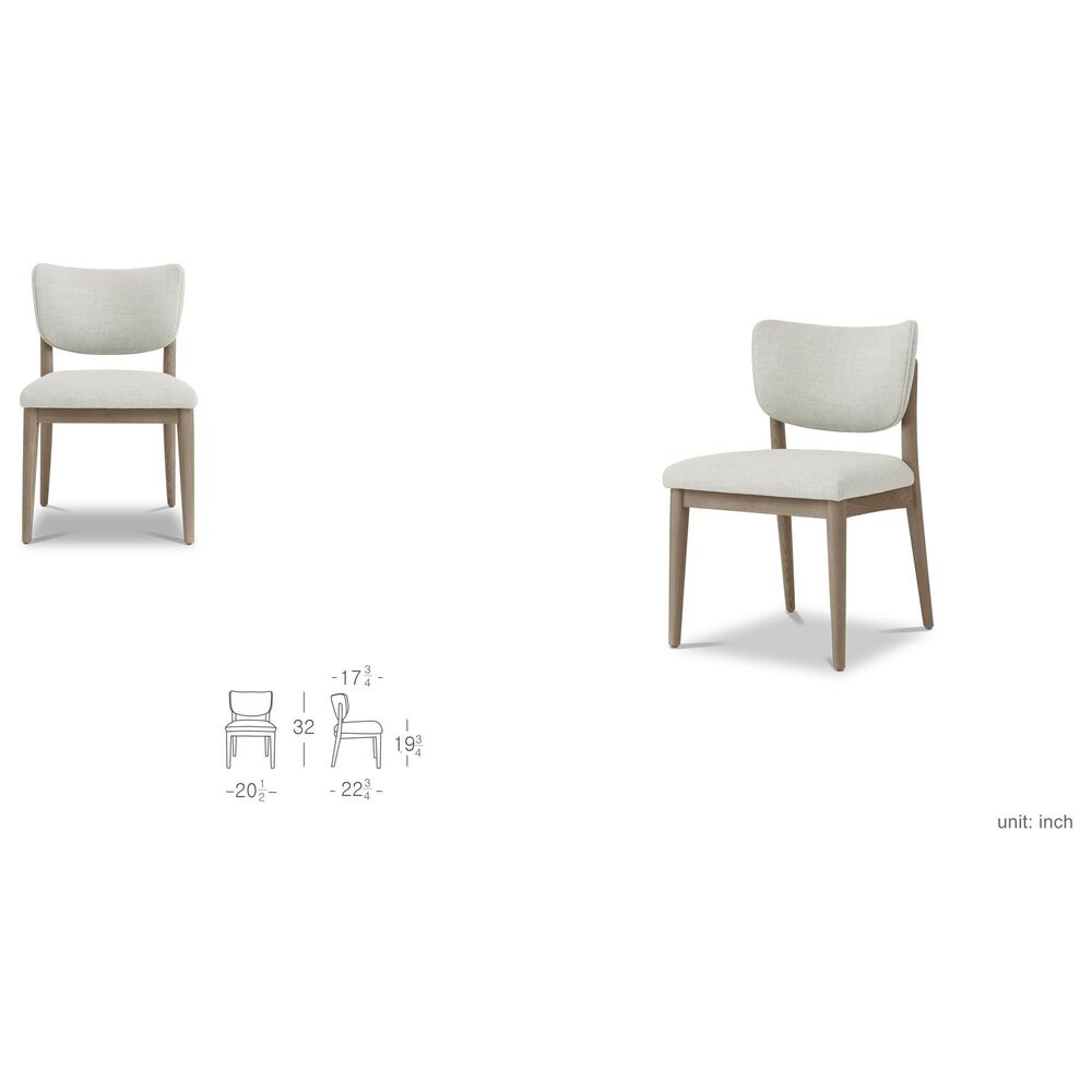 Kuka (Hk) Trade Co Lmt Motion Side Chair in Lila Linen, , large