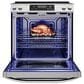 Midea 6.3 Cu. Ft. 5-Burner Smart Slide-In Electric Range in Stainless Steel, , large