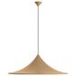 Golden Lighting Vistara 35.375" 1-Light Pendant in Latte, , large
