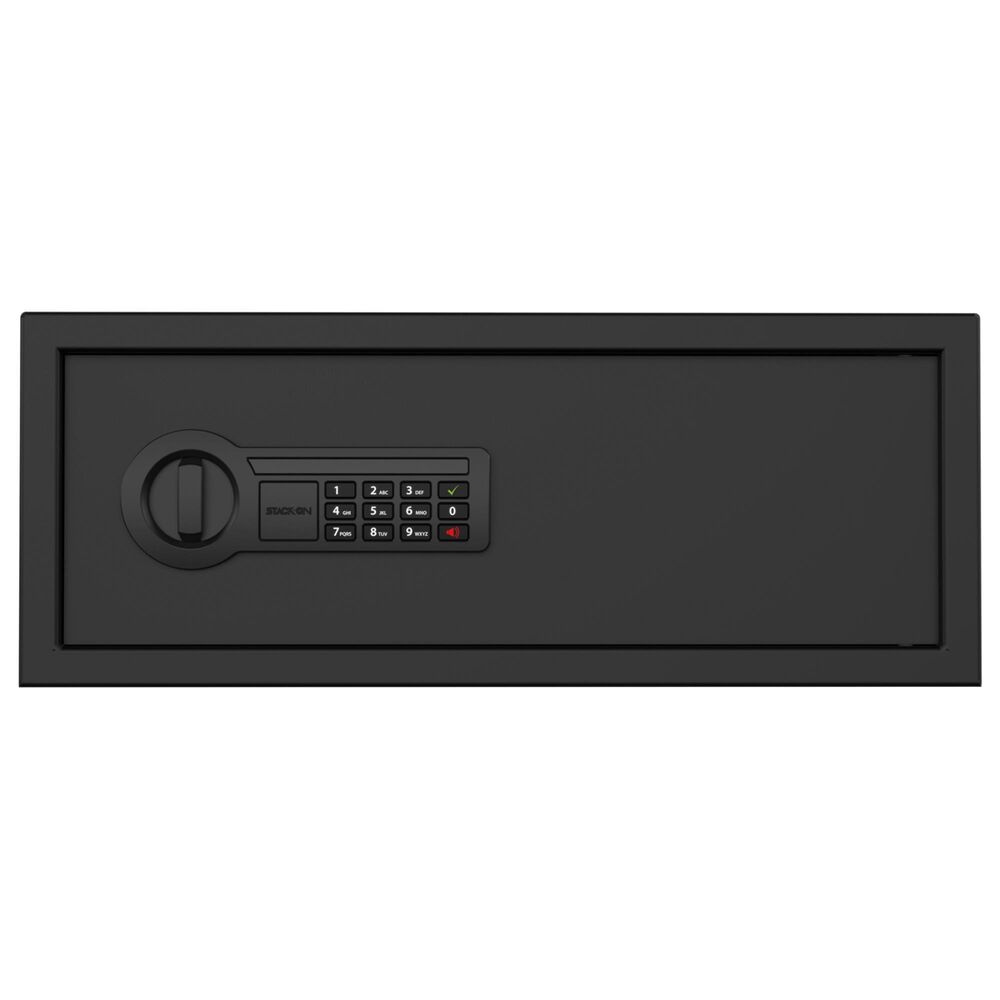 Stack-On Personal Safe with Electronic Lock in Black, , large