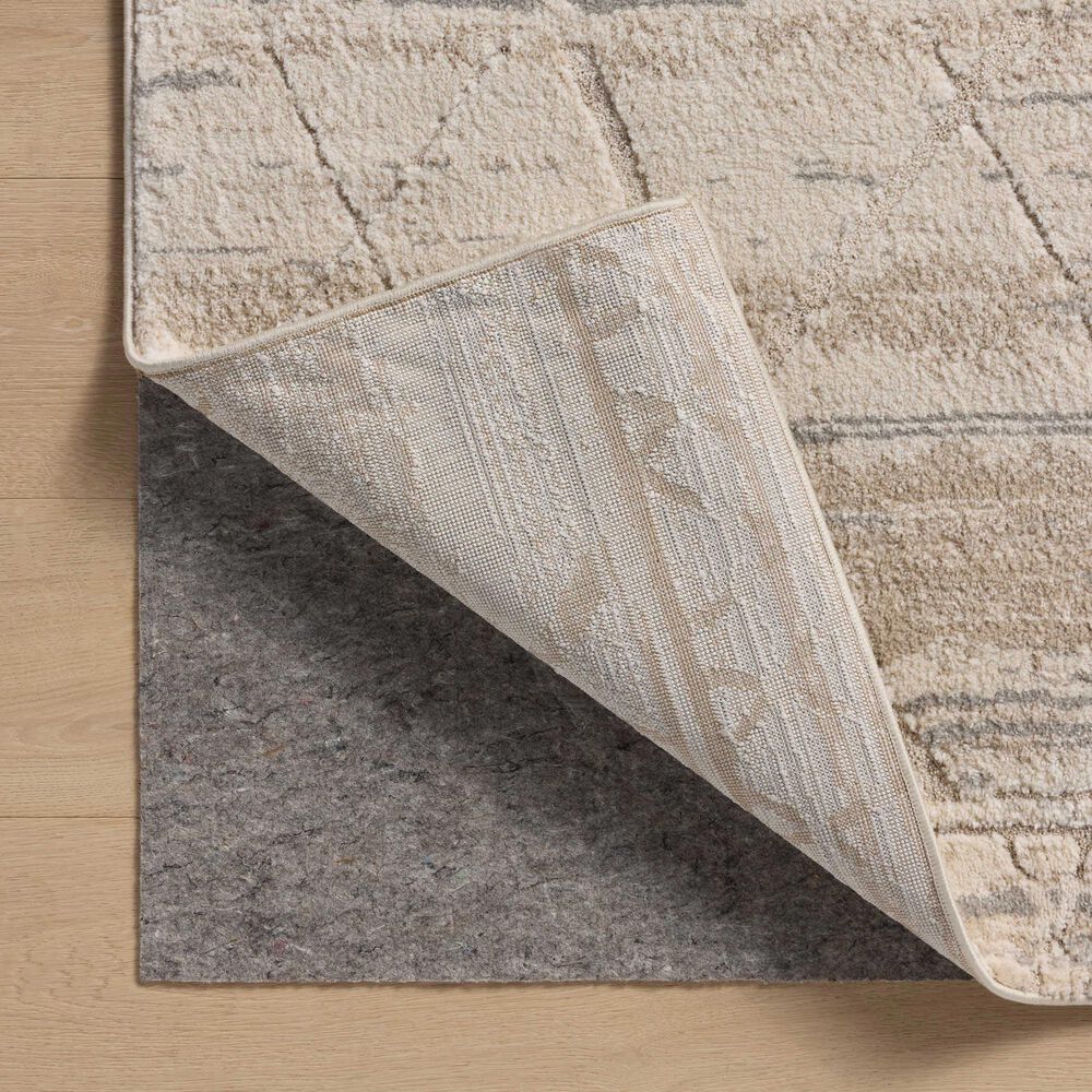 Amber Lewis x Loloi Monty 9&#39;2&quot; x 13&#39; Ivory and Natural Area Rug, , large