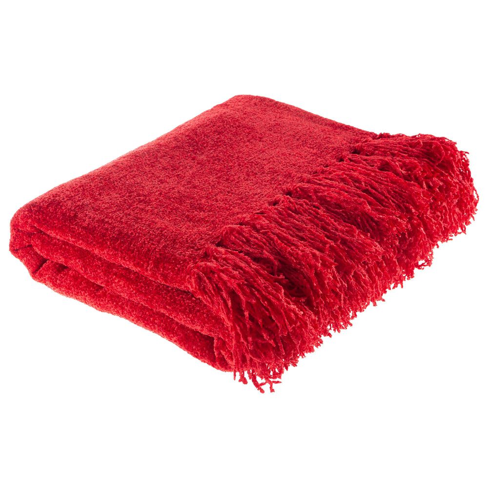 Timberlake LHC 60&quot; x 70&quot; Ultra Soft Chenille Throw in Vineyard Red, , large