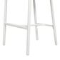 Hearth and Haven Rowan Patio Low-back Barrel Stool in White (Set of 2), , large