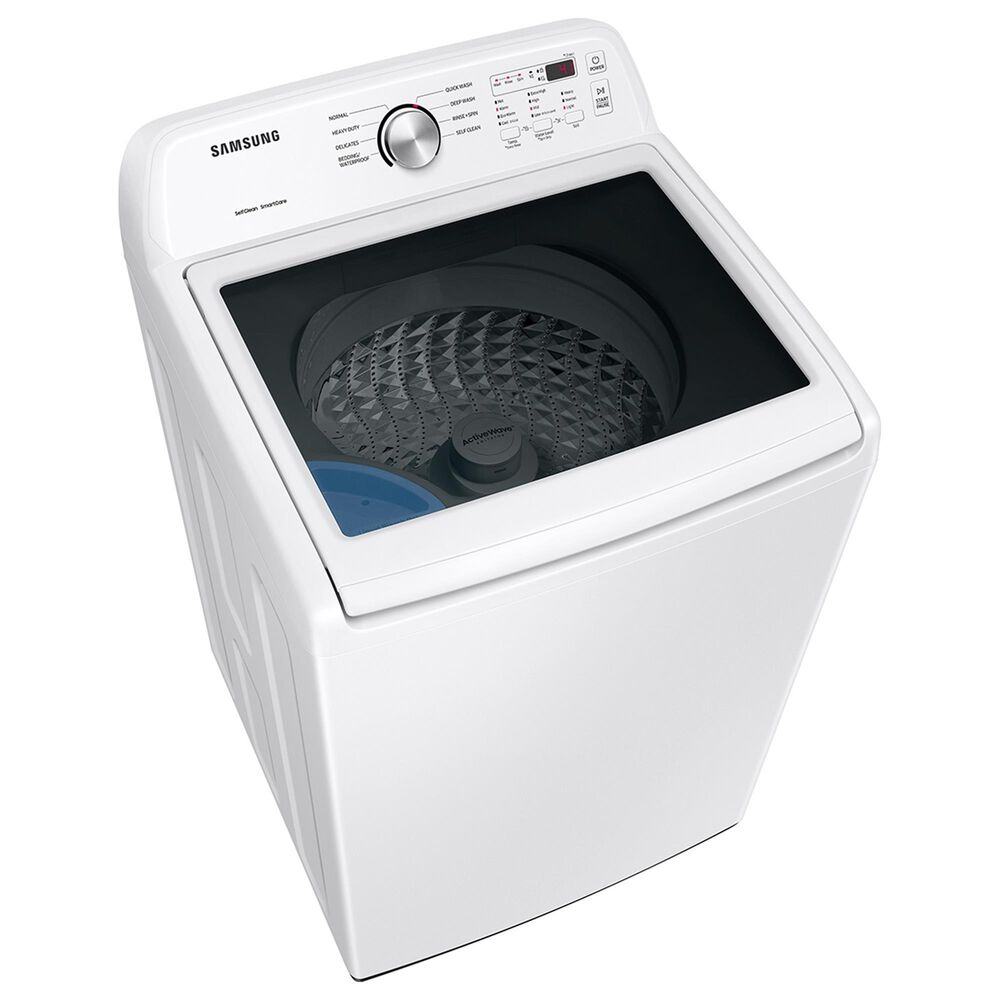 Samsung 4.4 Cu. Ft. Top Load Washer with ActiveWave Agitator in White