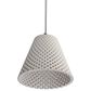 Golden Lighting Clarus 10" 1-Light LED Pendant in White Sandstone, , large