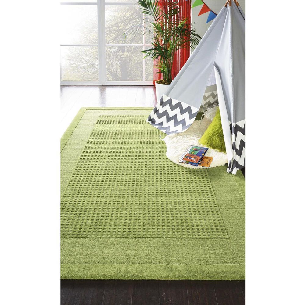 Nourison Westport WP30 5' x 8' Lime Area Rug , , large