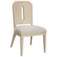 Chapel Hill Huntington Upholstered Dining Side Chair in Beach Grass, , large
