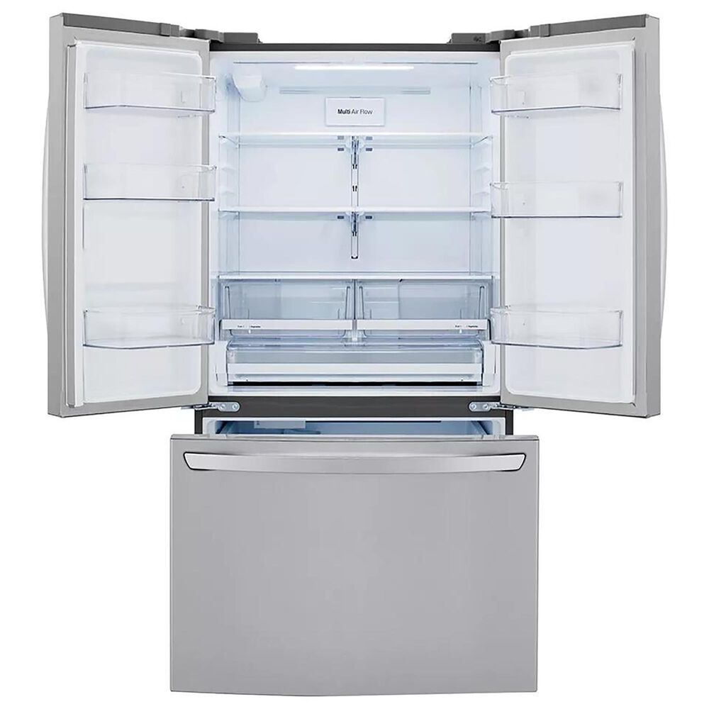 LG 28.7 Cu. Ft. 3-Door French Door Refrigerator in Stainless Steel, , large