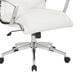 OSP Home FL Series High Back Executive Chair in White, , large