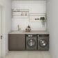Dal-Tile Color Wheel Arctic White 12"" X 10"" Ceramic Mosaic Sheet, , large