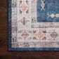 Loloi II Heidi 2"6" x 7"6" Denim and Blush Runner, , large