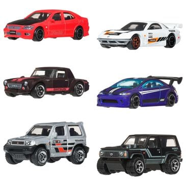 Hot Wheels Streets of Japan Collectible Vehicles 6-Pack, , large