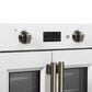 Forno Asti 30" Single Electric Wall Oven with French Door in White, , large