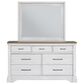 Sasha Lee 5 Piece Queen Storage Bedroom Set in 2 Tone Hickory, , large