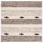 Safavieh Natura NAT326T 6" Square Brown and Ivory Area Rug, , large