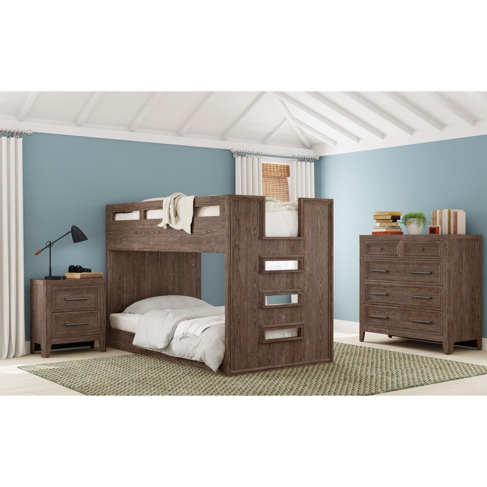 Eastern Shore Carlson 2-Drawer Nightstand in Harvest, , large