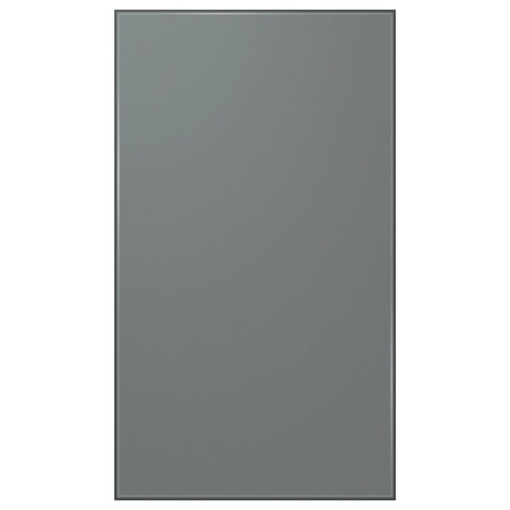 Samsung Bespoke 4Door Flex Refrigerator Bottom Panel in Grey Glass