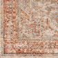 Surya Aspendos APS-2320 9" x 12"2" Rust, Teal, Mustard, Black, Medium Gray, Charcoal and Light Beige Area Rug, , large
