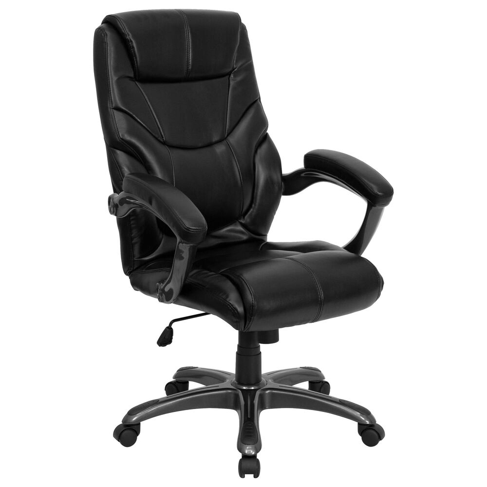 Flash Furniture Annabel Executive Swivel Chair in Black, , large