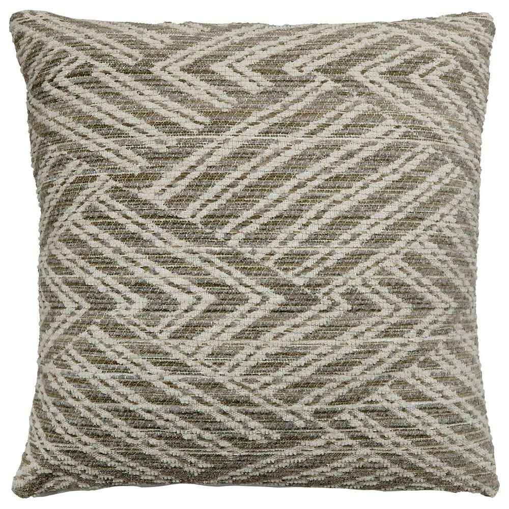 Hallmart Collectibles Joppy 20" Square Decorative Throw Pillow in Nickel, , large