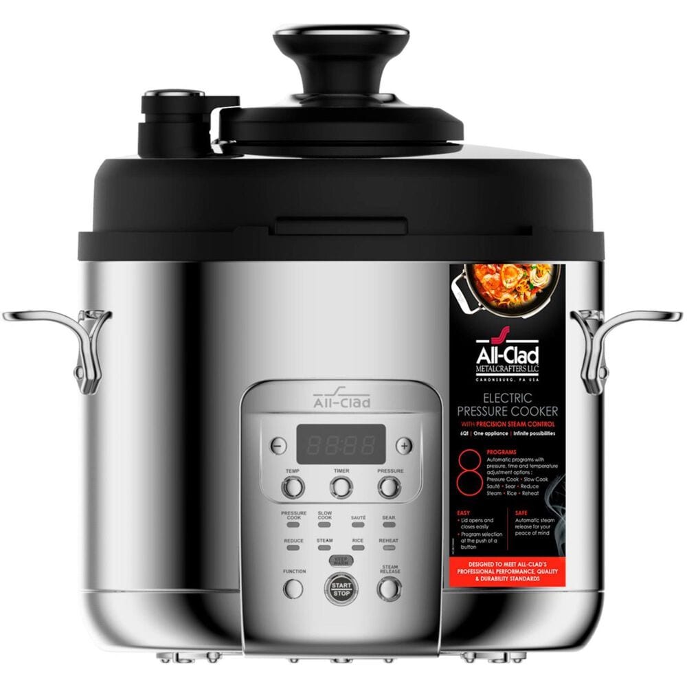 All-Clad Electric Pressure Cooker with Precision Steam Control , , large