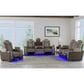 Mayberry Hill Lantana Power Recliner in Rocky Grey and Brown, , large