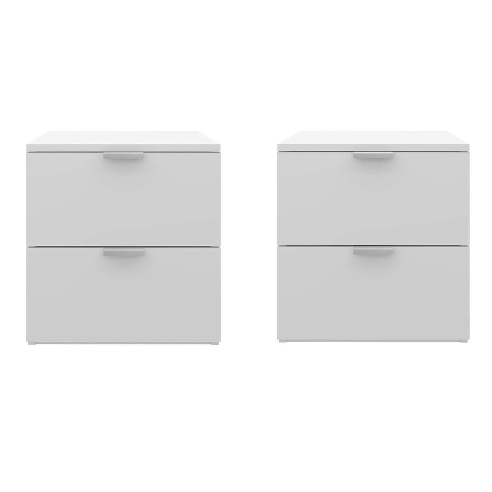 The Monday Company Set of Nightstands in White, , large