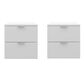 The Monday Company Set of Nightstands in White, , large