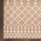 Nourison Positano Southwestern Jute 9" x 12" Indoor/Outdoor Area Rug, , large
