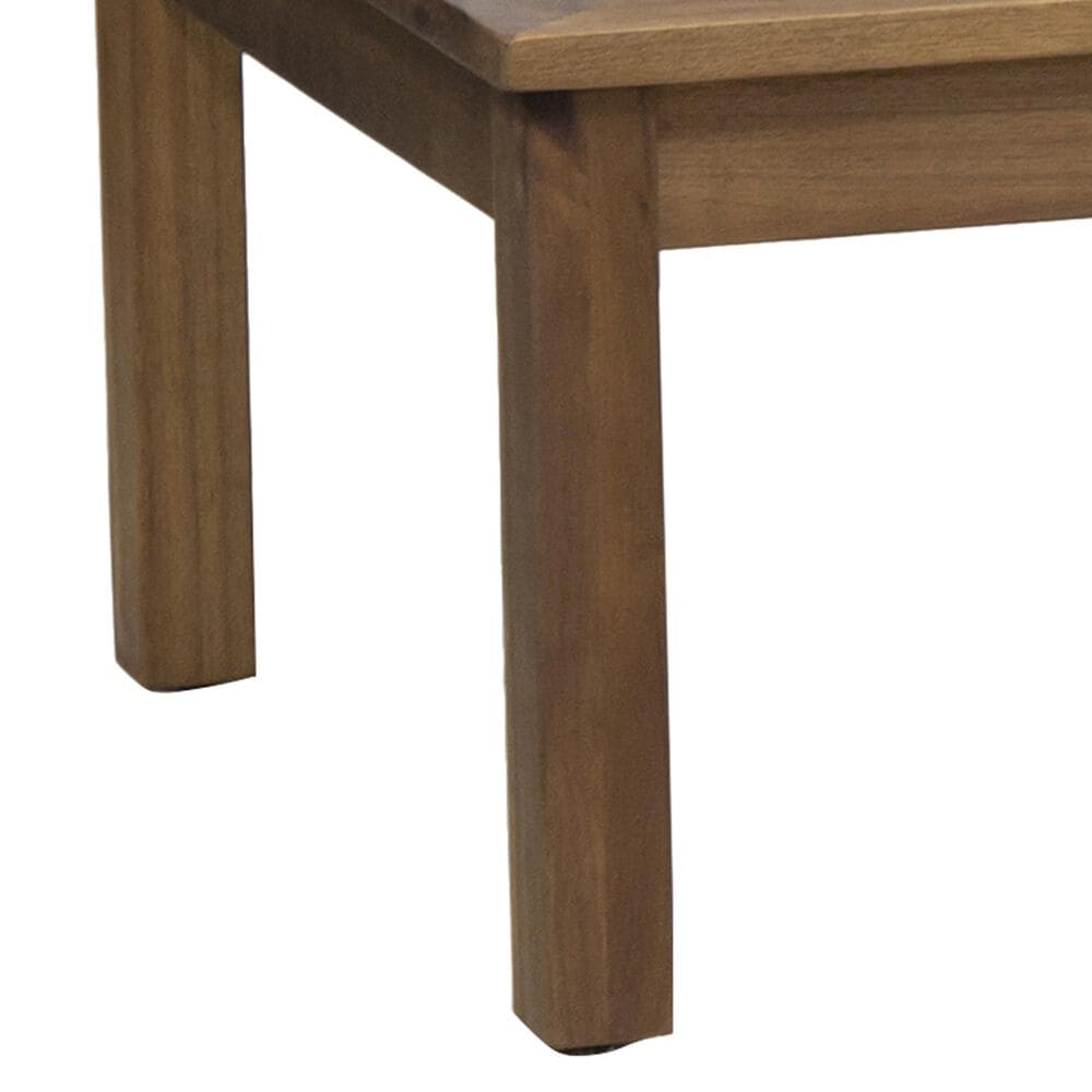Hearth and Haven Laurel 2-Piece Patio Conversation Set with Gray Cushion in Teak, , large
