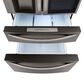 LG 23 Cu. Ft. Smart wi-fi Enabled InstaView Door-in-Door Counter-Depth Refrigerator w/ Craft Ice Maker - Black Stainless Steel, , large